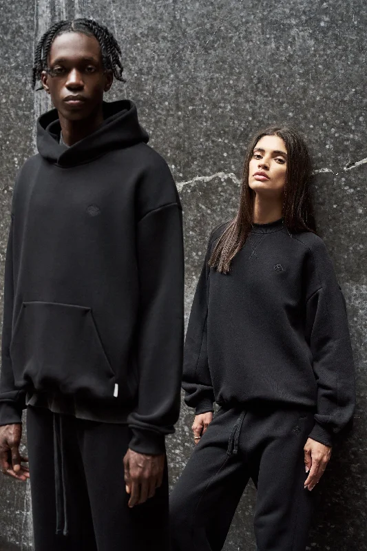 Limited-time promo – up to 70% off on men's essentials.  LAUNDERED CLASSICS HOODIE - WASHED BLACK