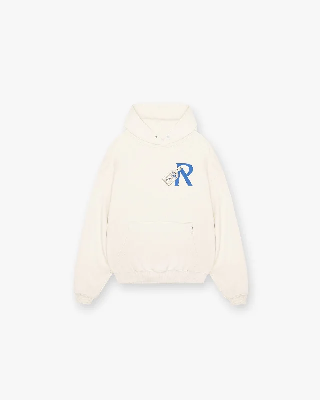Shop men’s and women’s fashion at unbeatable prices today!  Luggage Tag Hoodie - Antique White
