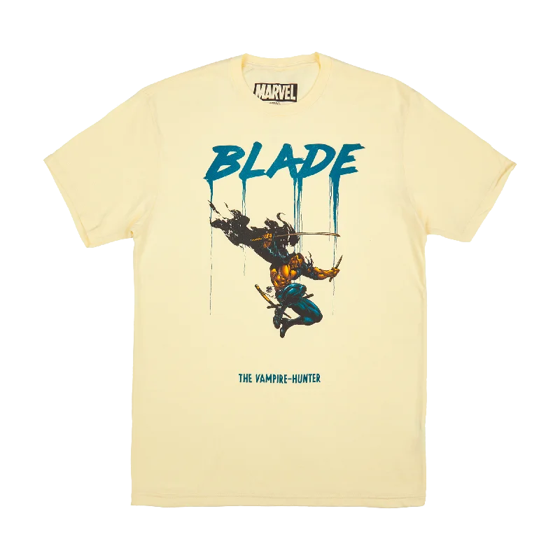 Big discounts on men’s wear – Shop now and save! Blade The Vampire Hunter Natural Tee Big discounts on men’s wear – Shop now and save! Blade The Vampire Hunter Natural Tee