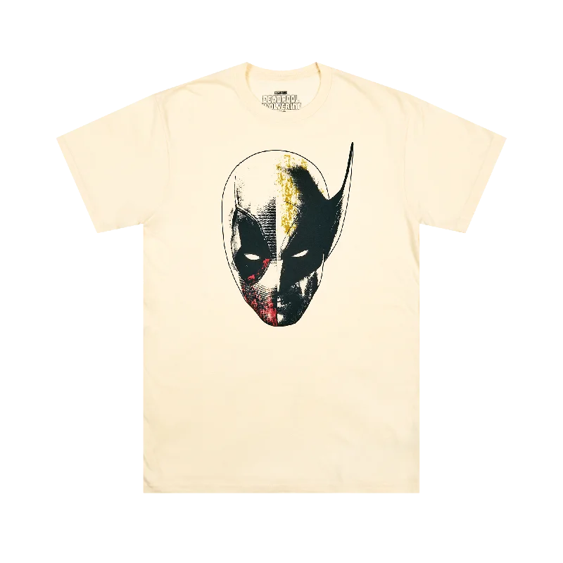 Shop the latest men's clothing trends at a fraction of the price.  Deadpool & Wolverine Movie Masks Natural Tee