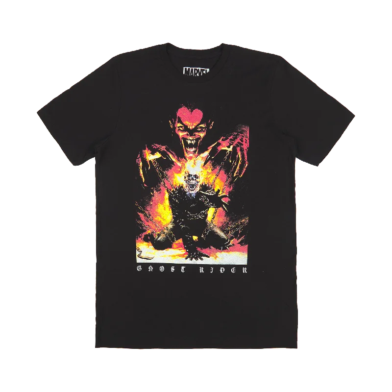 Shop online now for exclusive savings on men’s clothing. Ghost Rider & Mephisto Black Tee Shop online now for exclusive savings on men’s clothing. Ghost Rider & Mephisto Black Tee