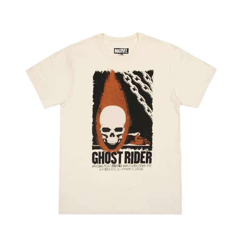 Shop men’s fashion for less – prices slashed on select items.  Ghost Rider Natural Grindhouse Poster Tee