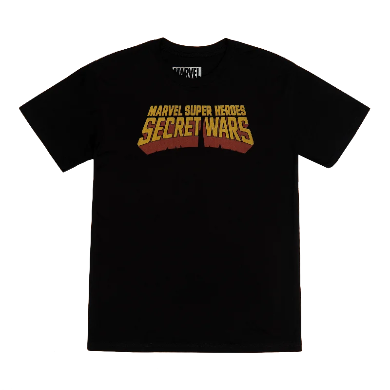 Shop the latest styles in men’s fashion – don’t miss out on these deals!  Secret Wars Logo Black Tee