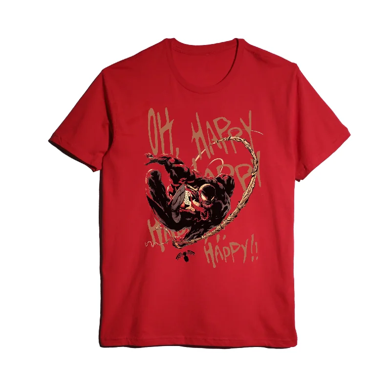 Shop affordable clothing for men  – Up to 60% off!  Venom Oh Happy Red Tee