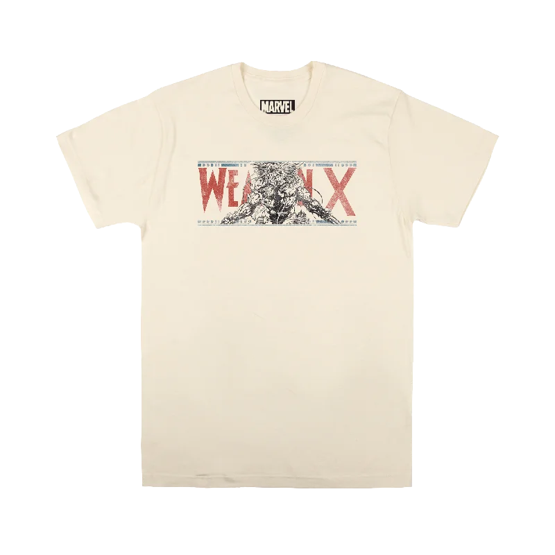 Limited-time offer – Shop top-rated clothing with massive discounts! Weapon X Wolverine Natural Tee Limited-time offer – Shop top-rated clothing with massive discounts! Weapon X Wolverine Natural Tee