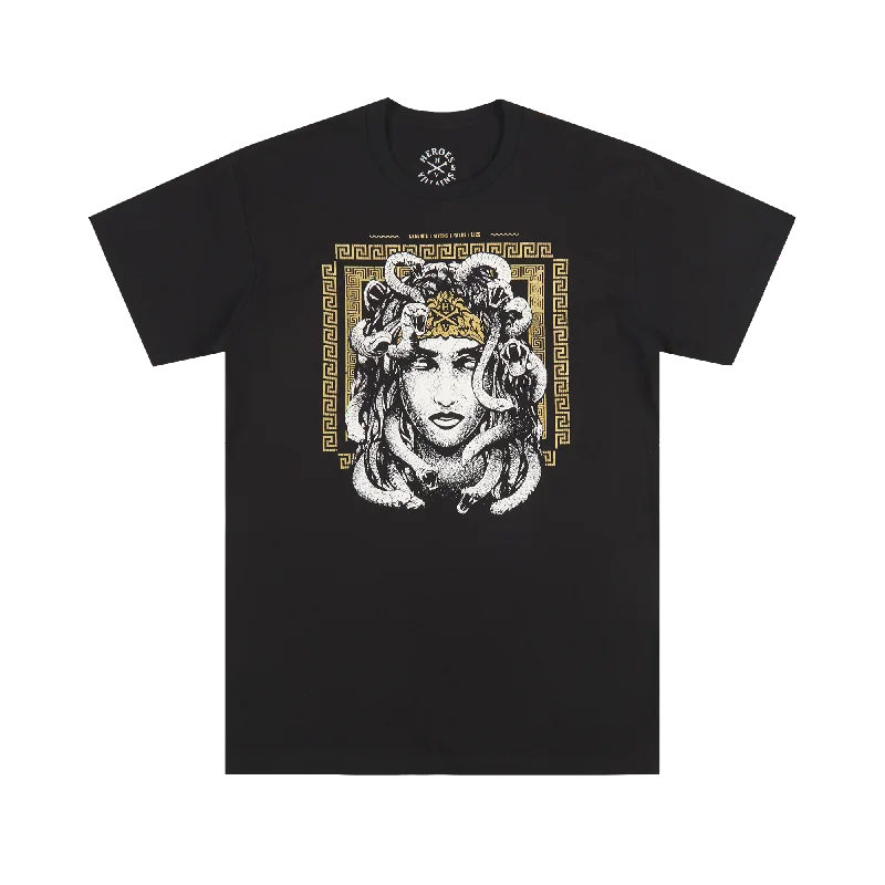 Save on trendy clothing for every season –Shoppers get exclusive deals.  Medusa Black Tee
