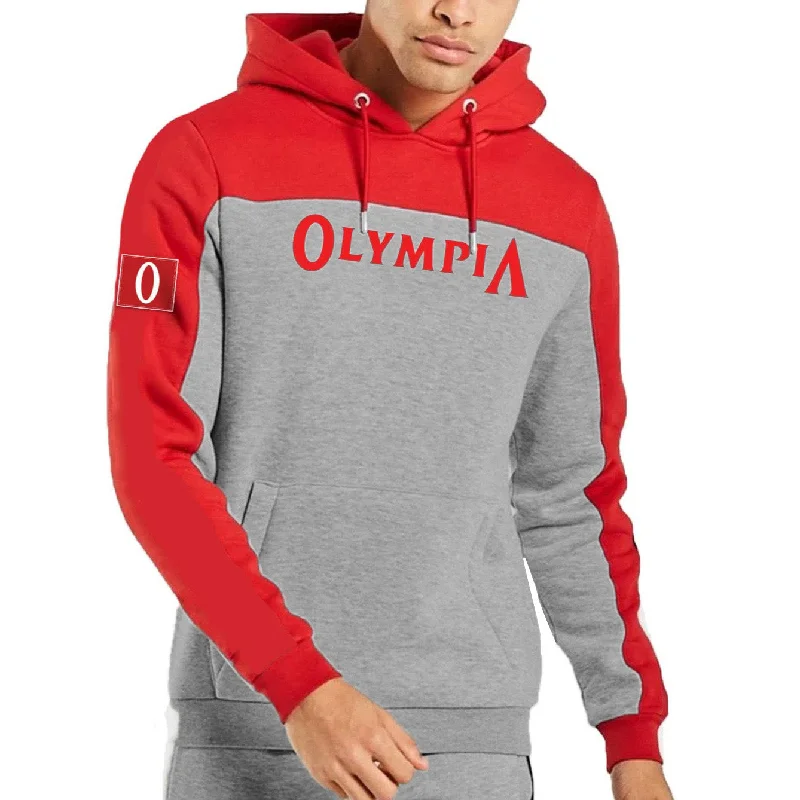 Shop seasonal clothing deals – Big savings on fashion essentials. Olympia Pullover Hoodie Red/Gray Shop seasonal clothing deals – Big savings on fashion essentials. Olympia Pullover Hoodie Red/Gray