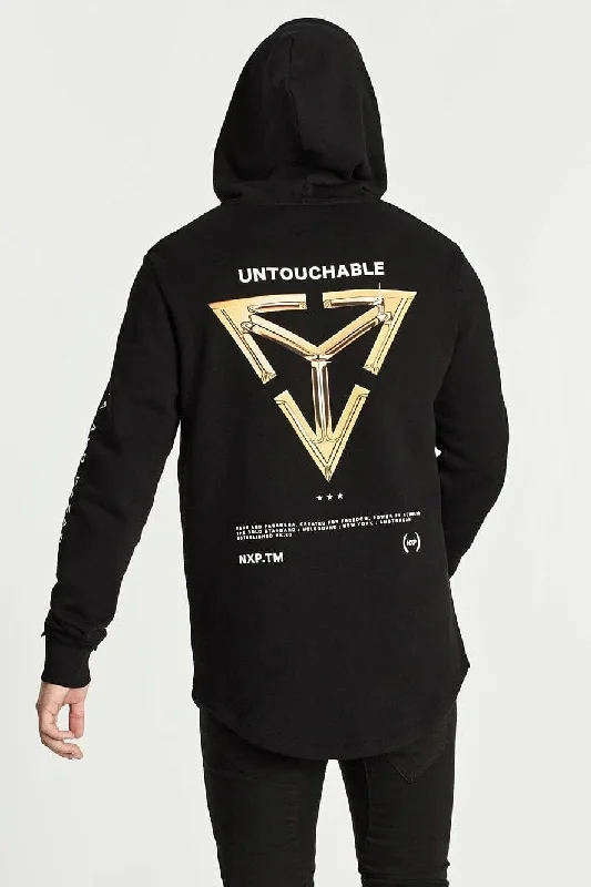 Unbeatable discounts on top-selling apparel – Only available online. NENA & PASADENA Mens Gold Standard Dual Curved Hem Hooded Sweater Jet Black Unbeatable discounts on top-selling apparel – Only available online. NENA & PASADENA Mens Gold Standard Dual Curved Hem Hooded Sweater Jet Black