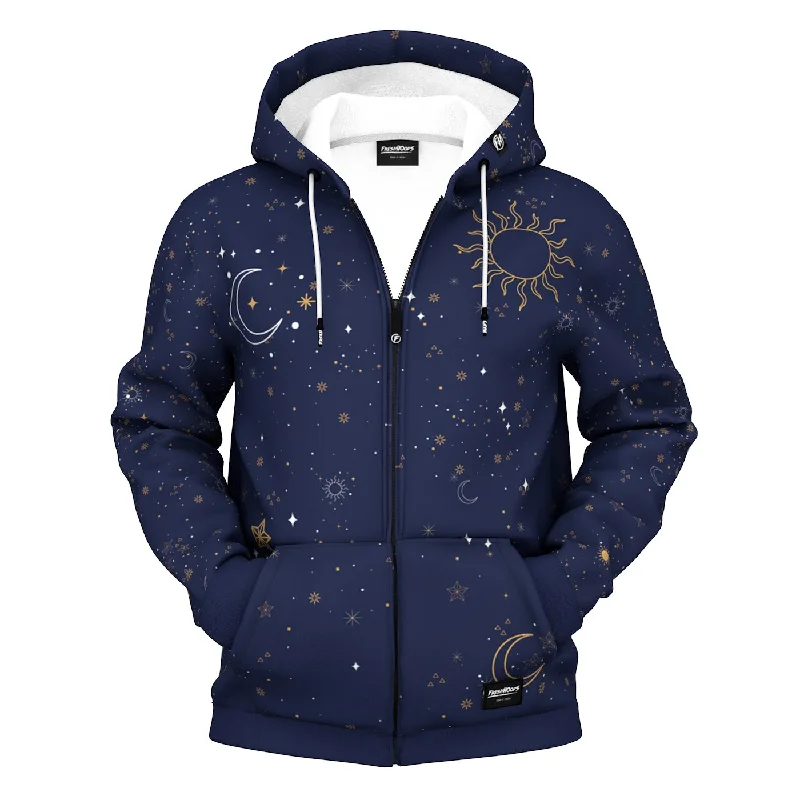 Shop the best fashion at unbeatable prices – Limited time only.  Night Sky Zip Up Hoodie