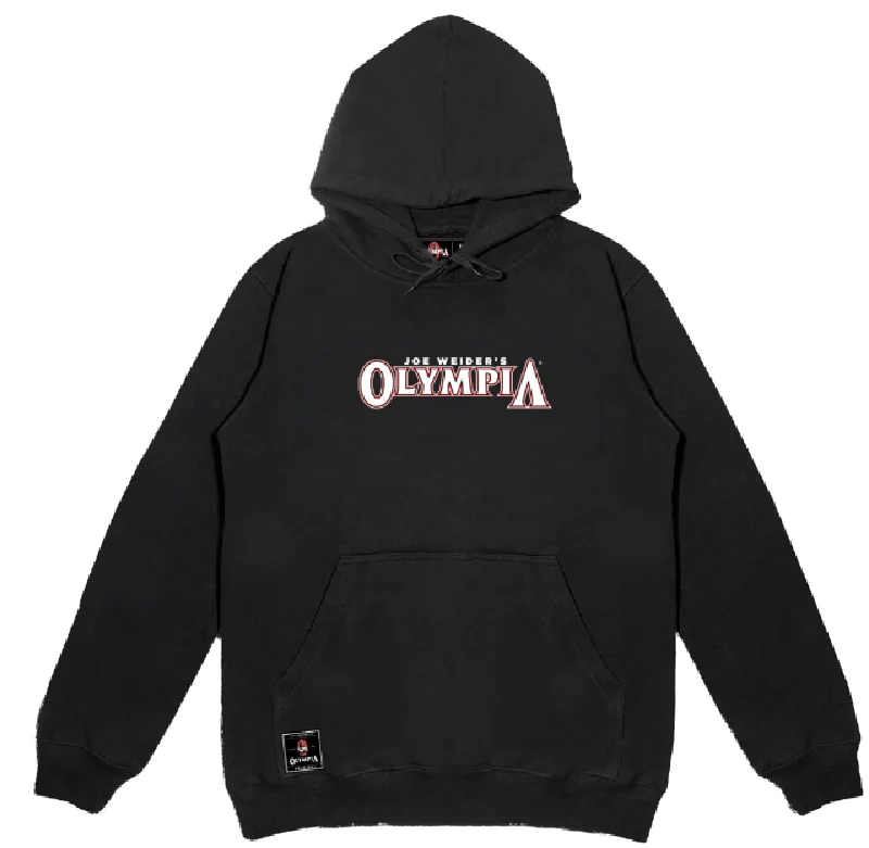 – Shop stylish items today!  Olympia Classic Logo Pullover Hoodie