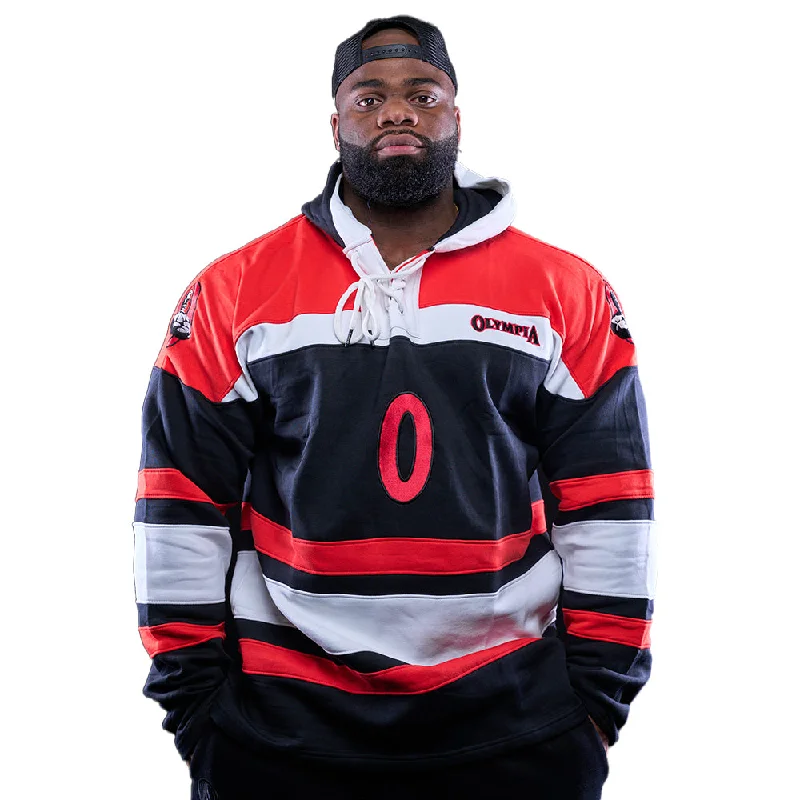Exclusive discounts on all types of clothing – Shop now! Olympia Vintage Hockey Sweater Red/Black Exclusive discounts on all types of clothing – Shop now! Olympia Vintage Hockey Sweater Red/Black