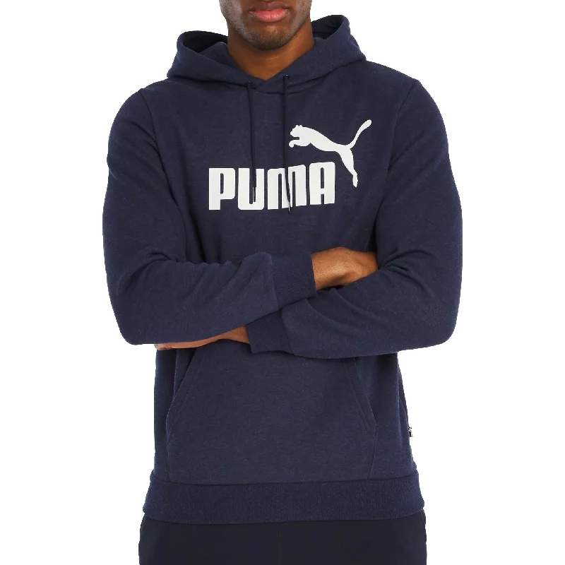 Shop exclusive offers on men’sapparel   Puma Essential Heather Mens Training Hoody - Blue
