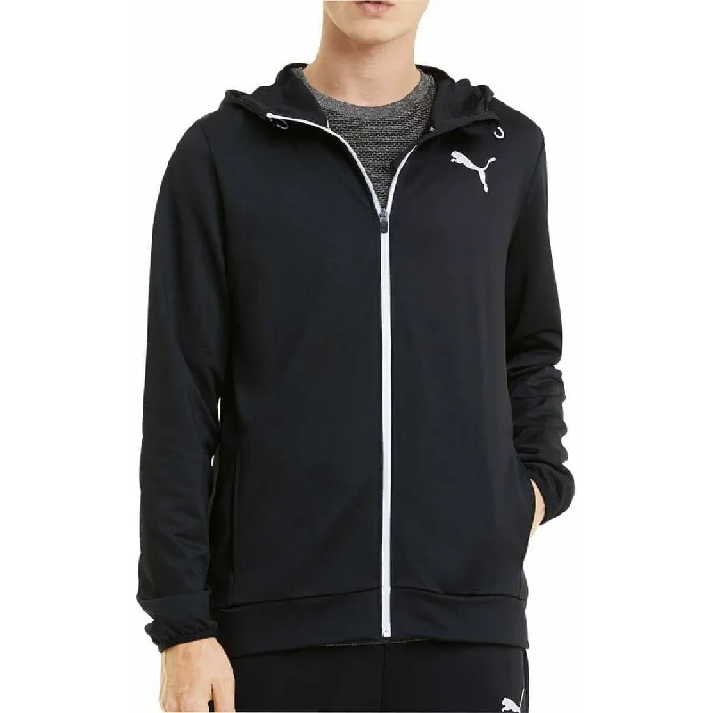 Get fresh fashion for less – Shop trendy clothing at discounted prices.  Puma Ready To Go Full Zip Mens Training Hoody - Black