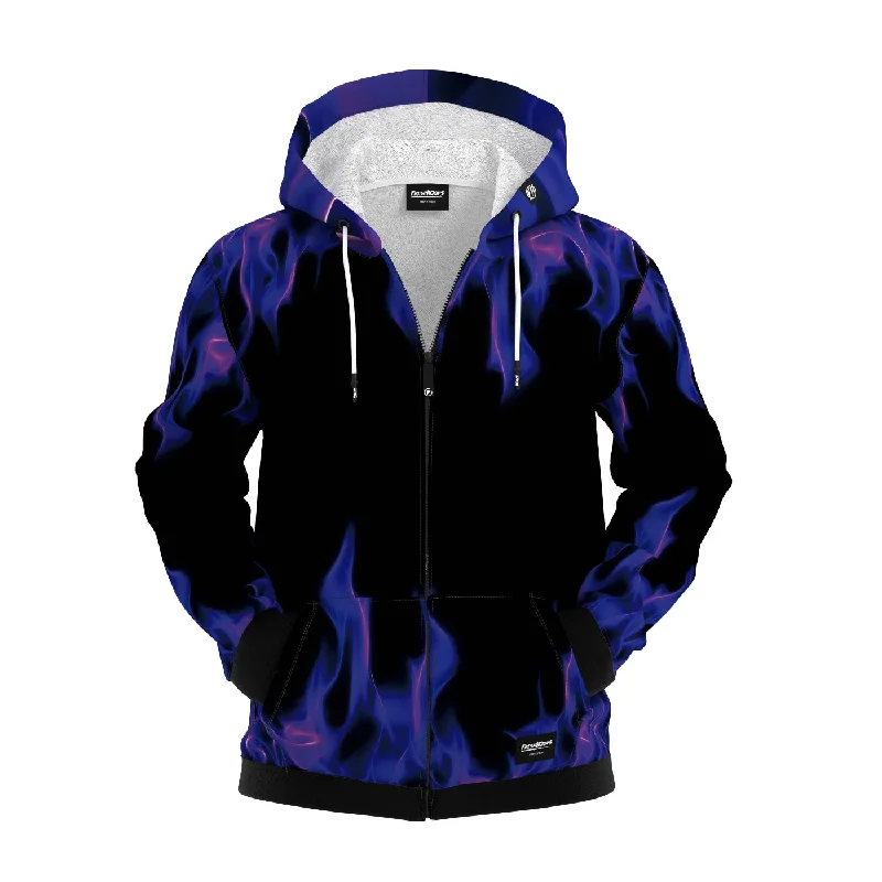 Affordable clothing for men and women – Shop today for big savings.  Purple Flame Zip Up Hoodie