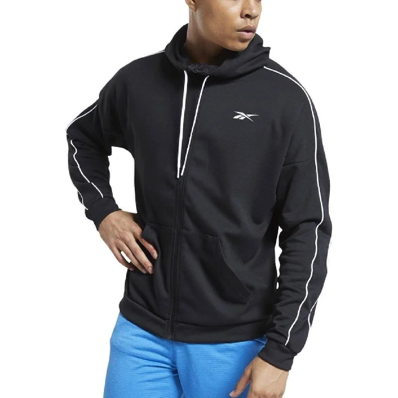 Final clearance: Men’s clothing items up to 70% off! Reebok Workout Ready Mens Training Jacket - Black Final clearance: Men’s clothing items up to 70% off! Reebok Workout Ready Mens Training Jacket - Black