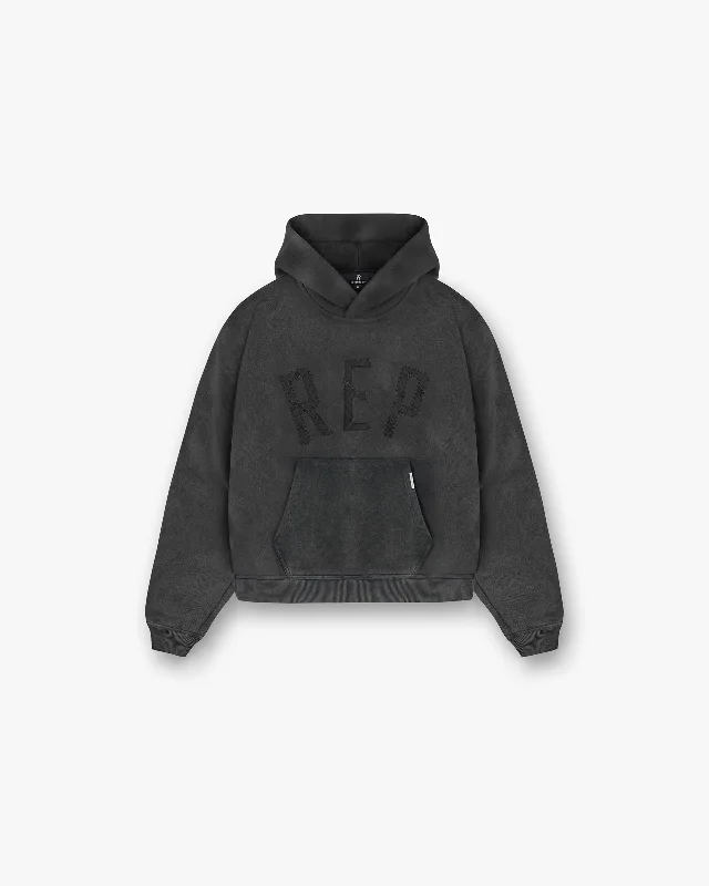 Save more with our buy-more, save-more deals on men’s fashion. Rep Applique Hoodie - Vintage Black Save more with our buy-more, save-more deals on men’s fashion. Rep Applique Hoodie - Vintage Black