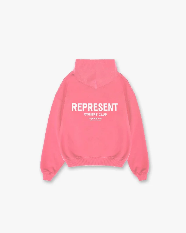 Flash sale alert! Shop fashion-forward clothing at discounted prices. Represent Owners Club Hoodie - Bubblegum Pink Flash sale alert! Shop fashion-forward clothing at discounted prices. Represent Owners Club Hoodie - Bubblegum Pink