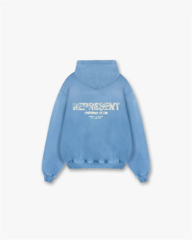 Big discounts on men’s wear – Shop now and save!  Represent Owners Club Hoodie - Petrol