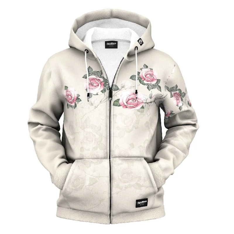 Exclusive deals on men’s fashion – Shop now and save big!  Retro Roses Zip Up Hoodie