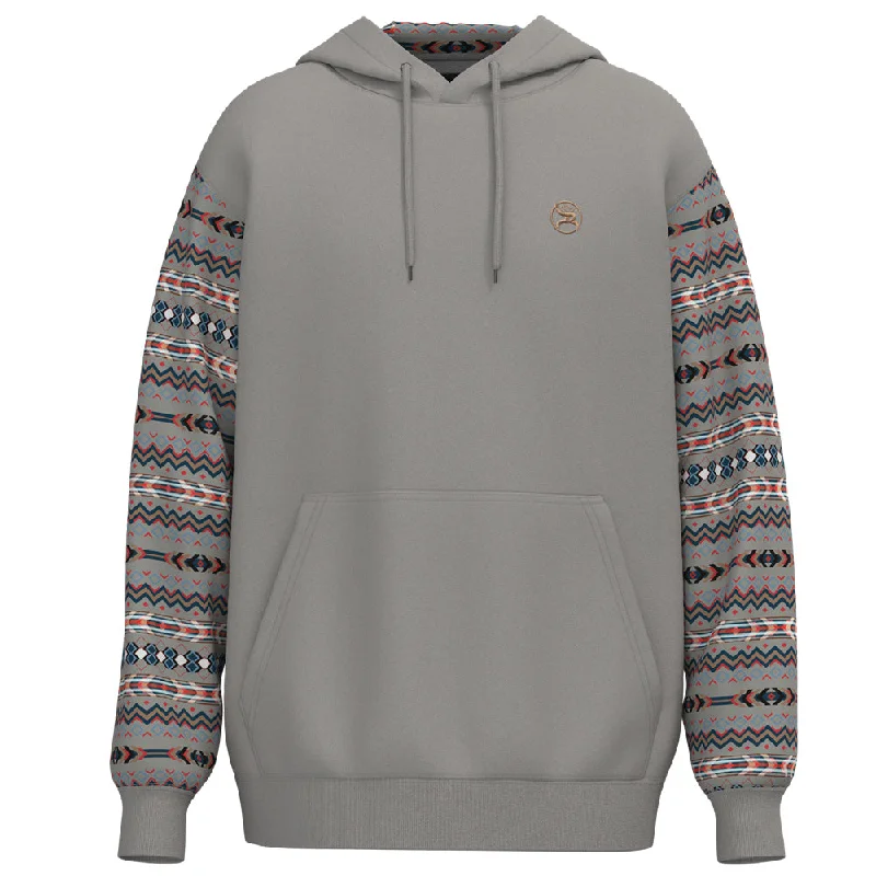 Shop the look you love at prices you’ll love even more!  "Roughy Summit" Grey/Aztec Hoody