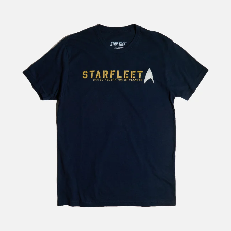 Shop clothing essentials at a fraction of the price –  Starfleet Navy Blue Tee