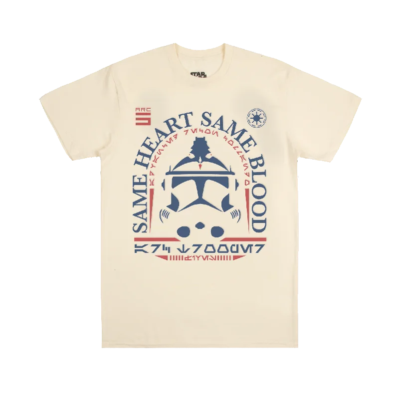 Shop clothing essentials at a fraction of the price – ARC Trooper Same Blood Natural Tee Shop clothing essentials at a fraction of the price – ARC Trooper Same Blood Natural Tee