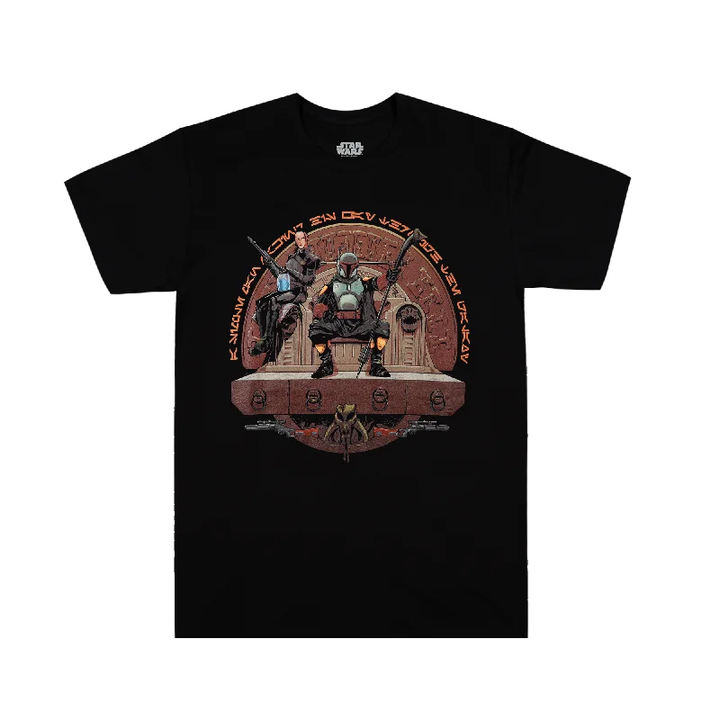 Shop the ultimate men’s clothing sale – incredible prices on your favorite styles. Boba Fett Throne Color Illustration Black Tee Shop the ultimate men’s clothing sale – incredible prices on your favorite styles. Boba Fett Throne Color Illustration Black Tee