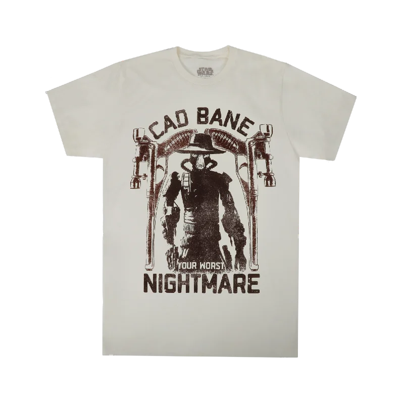 Save more with our buy-more, save-more deals on men’s fashion. Cad Bane Worst Nightmare Tee Save more with our buy-more, save-more deals on men’s fashion. Cad Bane Worst Nightmare Tee