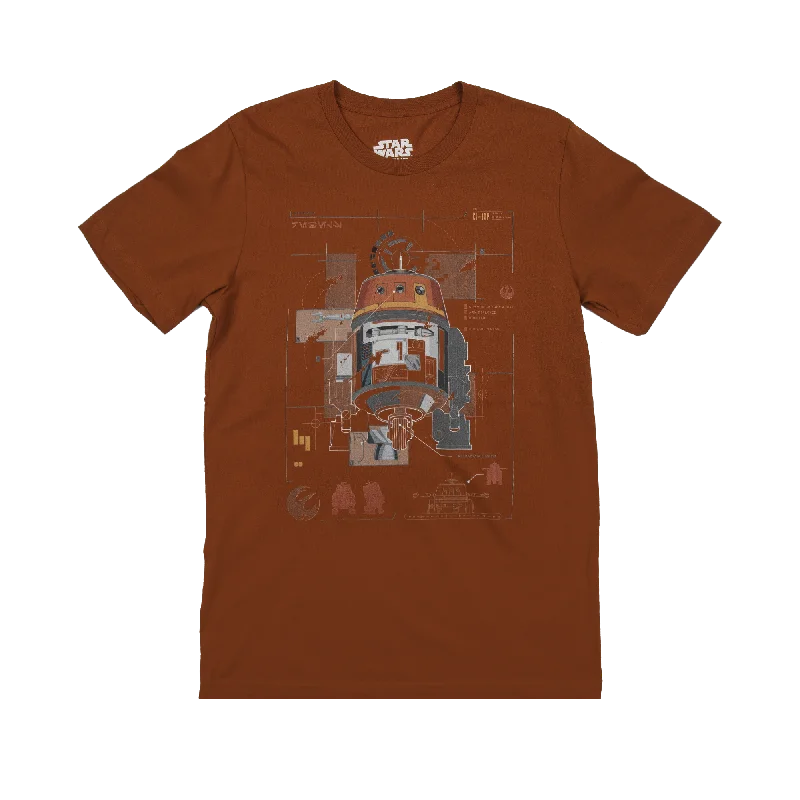 Best deals  fashion – Don’t miss the latest clothing discounts.  Chopper Blueprint Rust Tee