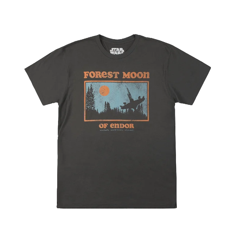 Flash sale: Men’s clothing essentials at irresistible prices! Endor Forest Moon Expedition Charcoal Tee Flash sale: Men’s clothing essentials at irresistible prices! Endor Forest Moon Expedition Charcoal Tee