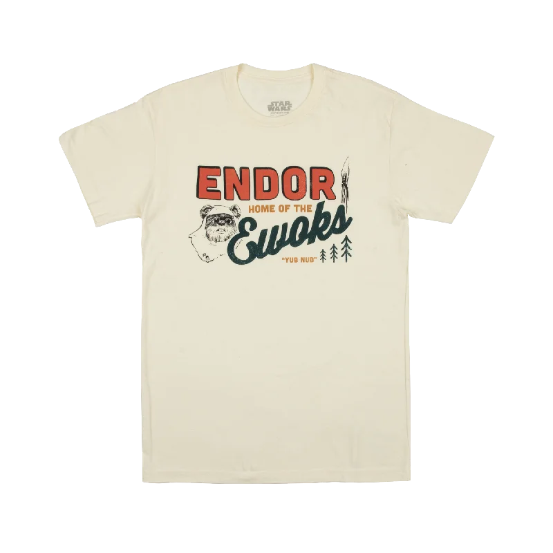 Shop online now for exclusive savings on men’s clothing. Endor Home Of the Ewoks Natural Tee Shop online now for exclusive savings on men’s clothing. Endor Home Of the Ewoks Natural Tee