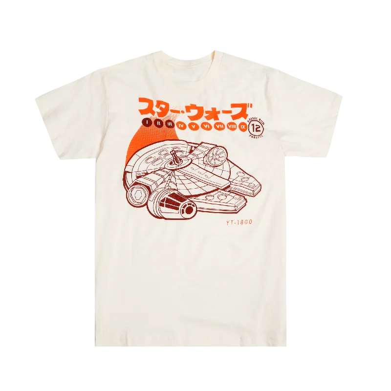 Discover new arrivals in clothing – Affordable styles for every occasion. Millennium Falcon Kanji Natural Tee Discover new arrivals in clothing – Affordable styles for every occasion. Millennium Falcon Kanji Natural Tee