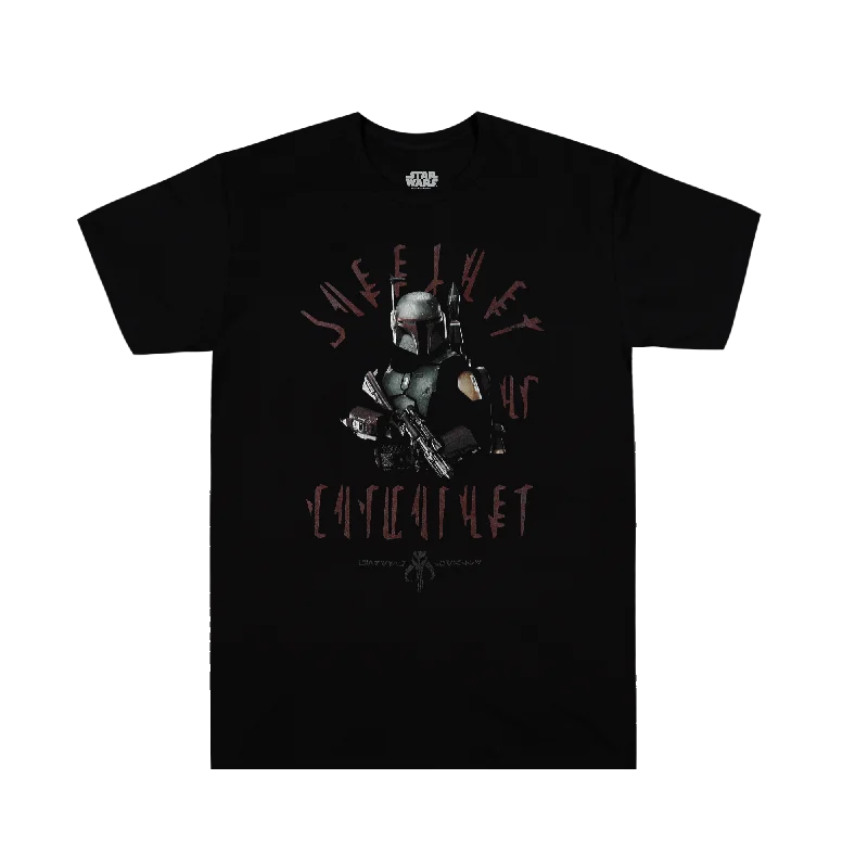 Get the latest trends in men’s clothing – huge savings inside. Boba Fett Warriors of Mandalore Black Tee Get the latest trends in men’s clothing – huge savings inside. Boba Fett Warriors of Mandalore Black Tee