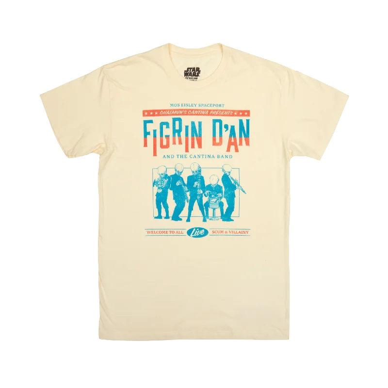 Limited-time discounts on clothing you’ll love   Figrin D'an Band Natural Tee