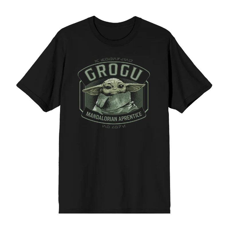 Big discounts on men’s wear – Shop now and save! Star Wars Grogu Mandalorian Apprentice Black Tee Big discounts on men’s wear – Shop now and save! Star Wars Grogu Mandalorian Apprentice Black Tee