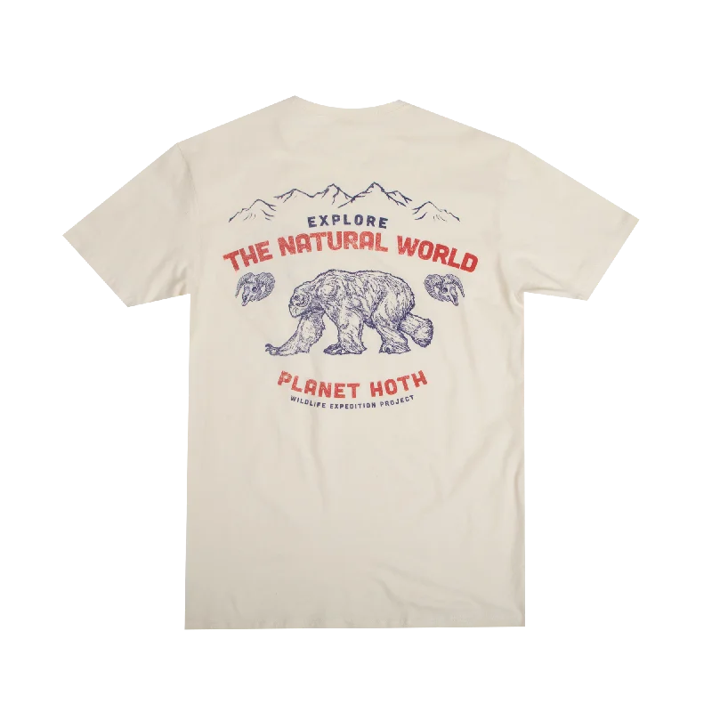 Special offer: Save on everyday clothing essentials – Shop now! Star Wars Hoth Wildlife Expeditions Natural Tee Special offer: Save on everyday clothing essentials – Shop now! Star Wars Hoth Wildlife Expeditions Natural Tee