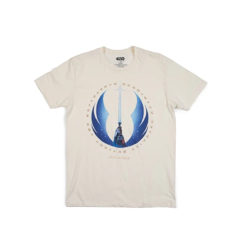 Flash discounts on men’s clothing – Don’t miss out!  Jedi Order Natural Tee