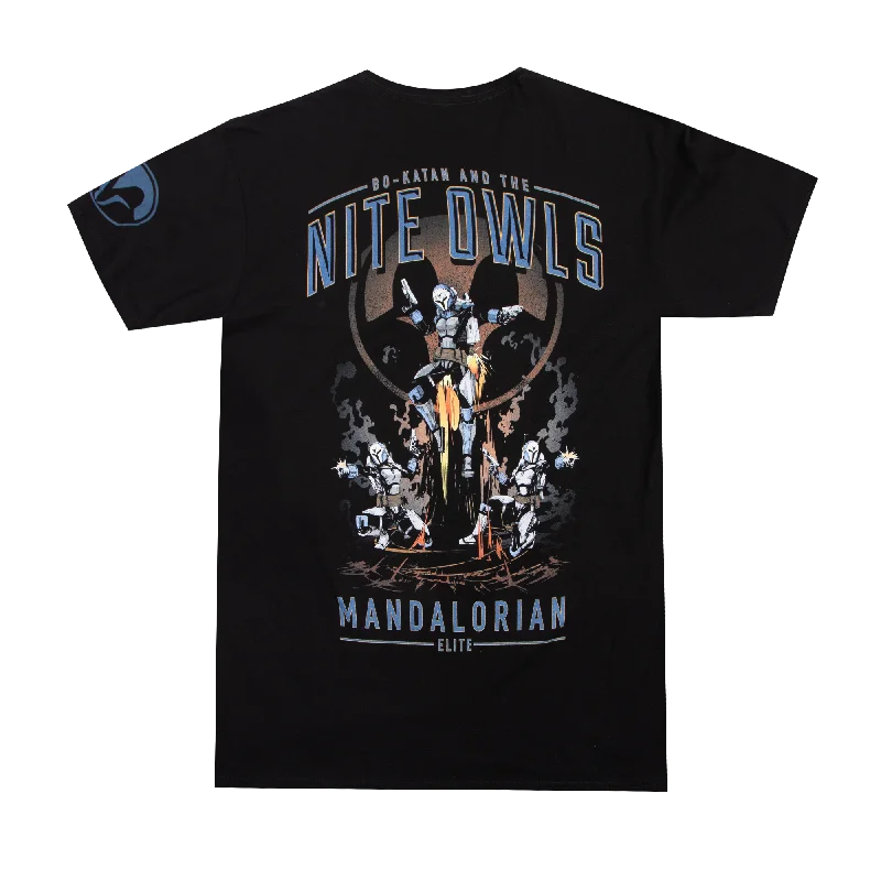 Flash deals on men’s clothing – Grab yours today! Star Wars Bo-Katan And The Nite Owls Black Tee Flash deals on men’s clothing – Grab yours today! Star Wars Bo-Katan And The Nite Owls Black Tee