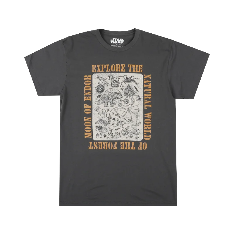 Don’t miss out on men’s fashion sales – shop today and save big! The Natural World of Endor Charcoal Tee Don’t miss out on men’s fashion sales – shop today and save big! The Natural World of Endor Charcoal Tee