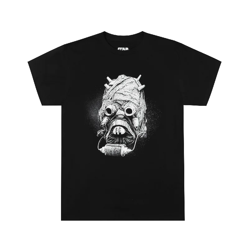 Men’s clothing at unbeatable prices – shop the sale today! Tusken Raider Cameo Black Tee Men’s clothing at unbeatable prices – shop the sale today! Tusken Raider Cameo Black Tee