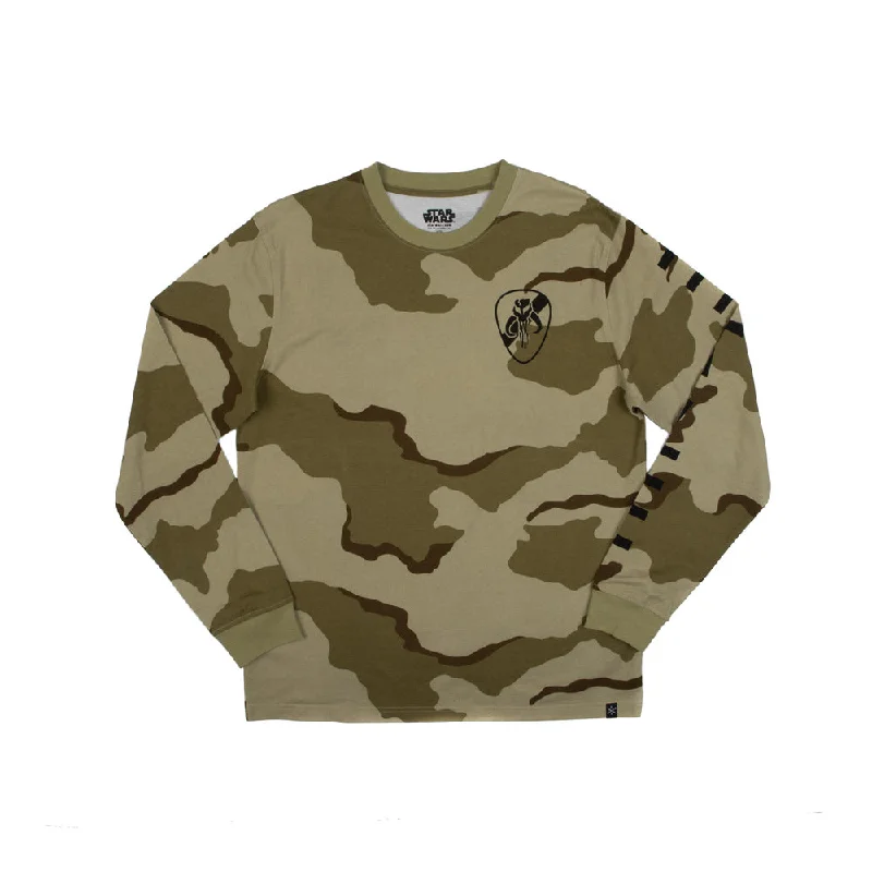 Get stylish outfits for every occasion – Shop now and save! Star Wars Warriors of Mandalore Camo Long Sleeve Tee Get stylish outfits for every occasion – Shop now and save! Star Wars Warriors of Mandalore Camo Long Sleeve Tee