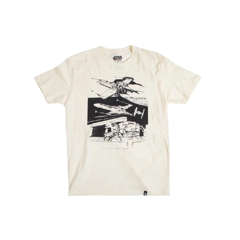 Save on stylish, high-quality clothing for every occasion – Star Wars X-Wing Cockpit Storyboard Collage Tee Save on stylish, high-quality clothing for every occasion – Star Wars X-Wing Cockpit Storyboard Collage Tee