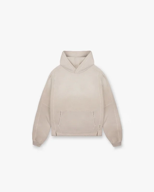 Shop affordable clothing – Limited-time only!  Stepped Hem Hoodie - Oat
