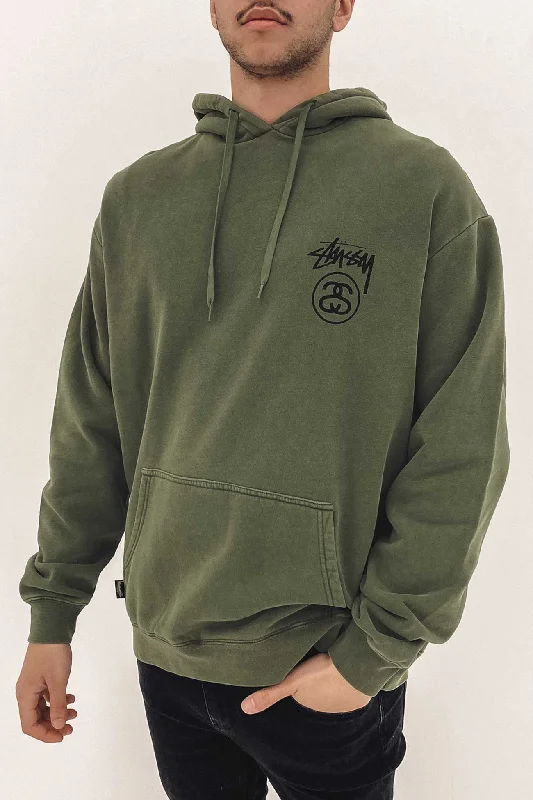 Shop new arrivals in clothing and save –  Stock Link Stack Hood Flight Green