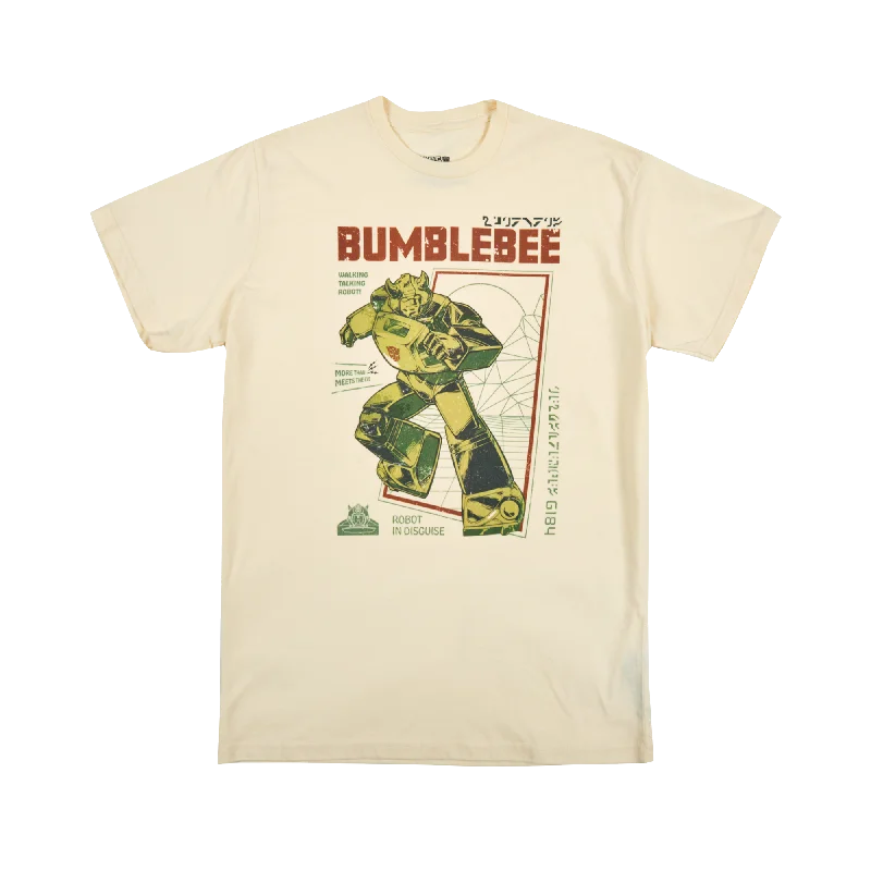 Look your best with exclusive savings on men’s fashion.  Bumblebee Gen 1 Natural Tee