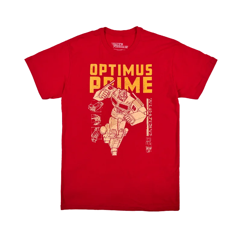 Shop the best in men’s fashion for less – limited-time sale!  Optimus Prime Gen 1 Red Tee