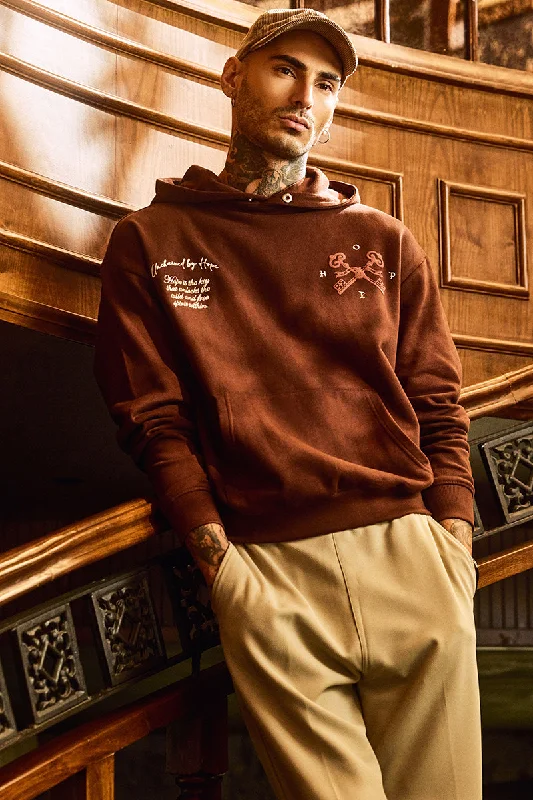 Big discounts on men’s wear – Shop now and save! Legends Unchained Brown Embroidered Hoodie Big discounts on men’s wear – Shop now and save! Legends Unchained Brown Embroidered Hoodie