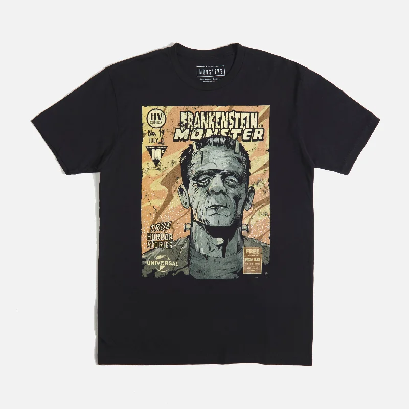 Save on stylish, high-quality clothing for every occasion –  Frankenstein Black Tee