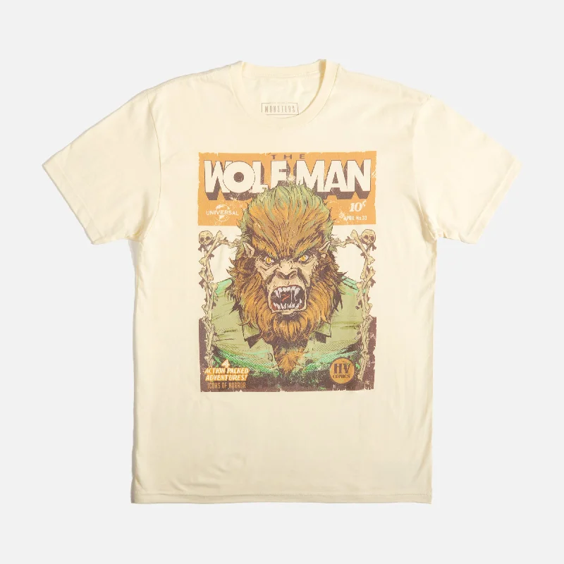 Shop the best clothing sale – Limited-time offer.  The Wolfman Natural Tee