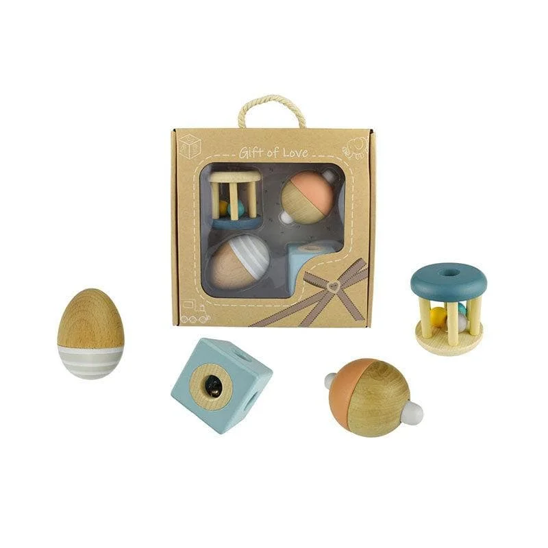 sturdy wooden toys                  Calm and Breezy Baby Gift Music Set